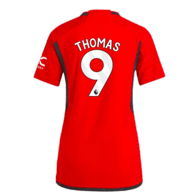 2023-2024 Man Utd Player Version Home Shirt (Ladies) (Thomas 9) — Shop Now