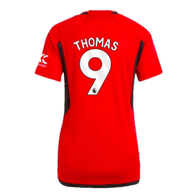 2023-2024 Man Utd Home Shirt (Ladies) (Thomas 9) — Buy Online