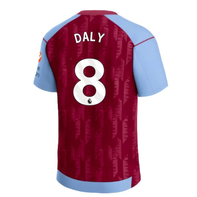 2023-2024 Aston Villa Home Shirt (Daly 8) — Buy Online