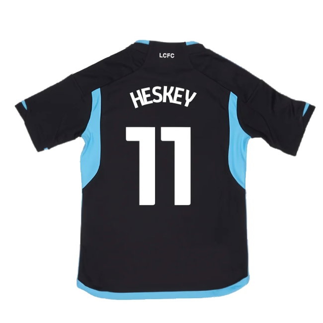 2023-2024 Leicester City Away Shirt (Kids) (Heskey 11) — Shop Online