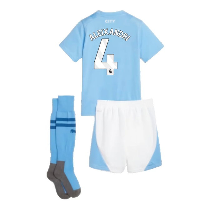 2023-2024 Man City Home Mini Kit (Aleixandri 4) — Buy Now