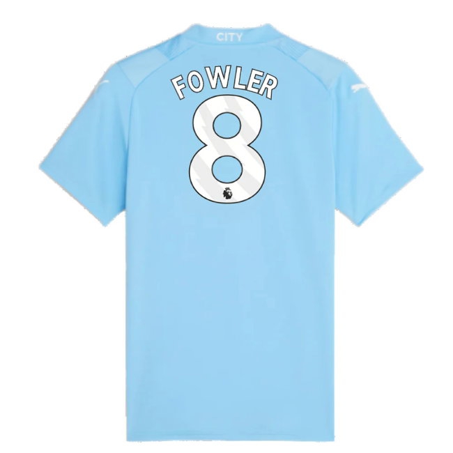2023-2024 Man City Home Shirt (Ladies) (Fowler 8) — Buy Now