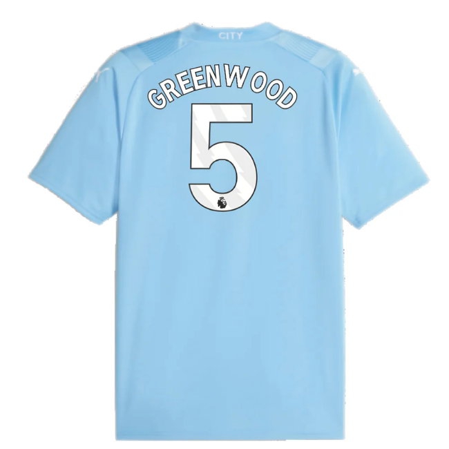 2023-2024 Man City Home Shirt (Greenwood 5) — Shop Now