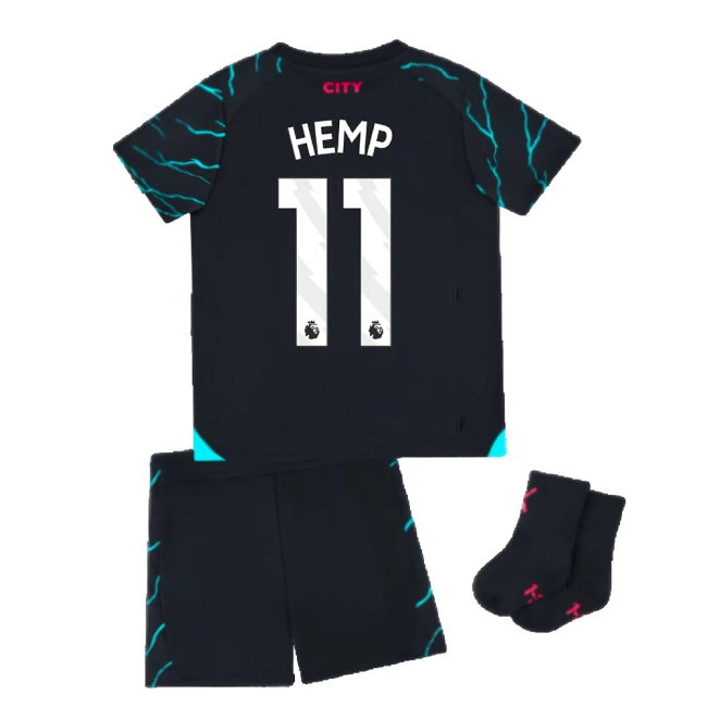 2023-2024 Man City Third Baby Kit (Hemp 11) — Buy Online