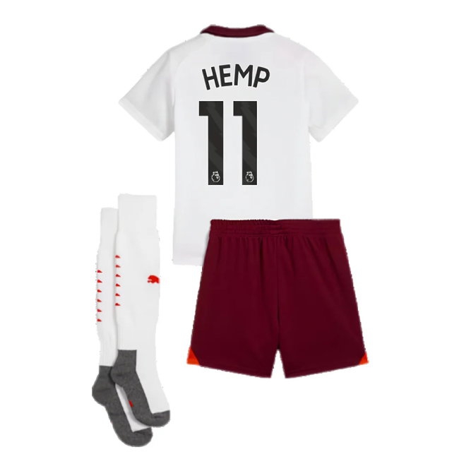 2023-2024 Man City Away Mini Kit (Hemp 11) — Buy Now