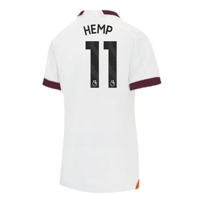 2023-2024 Man City Away Shirt (Ladies) (Hemp 11) — Buy Now