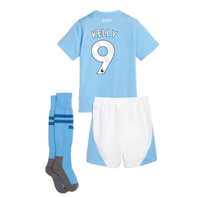 2023-2024 Man City Home Mini Kit (Kelly 9) — Shop Online
