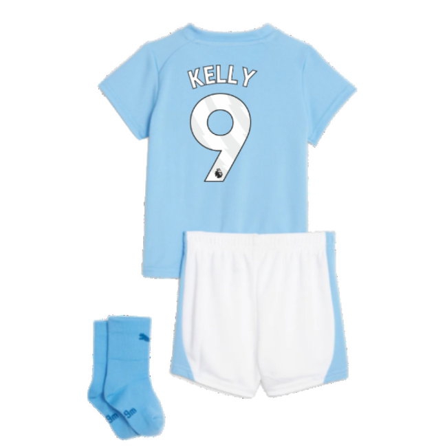 2023-2024 Man City Home Baby Kit (Kelly 9) — Buy Online
