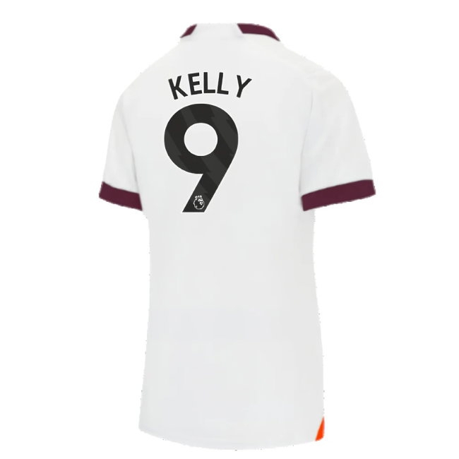 2023-2024 Man City Away Shirt (Ladies) (Kelly 9) — Buy Now