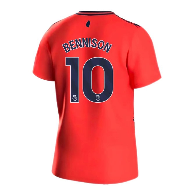 2023-2024 Everton Away Shirt (Bennison 10) — Shop Online