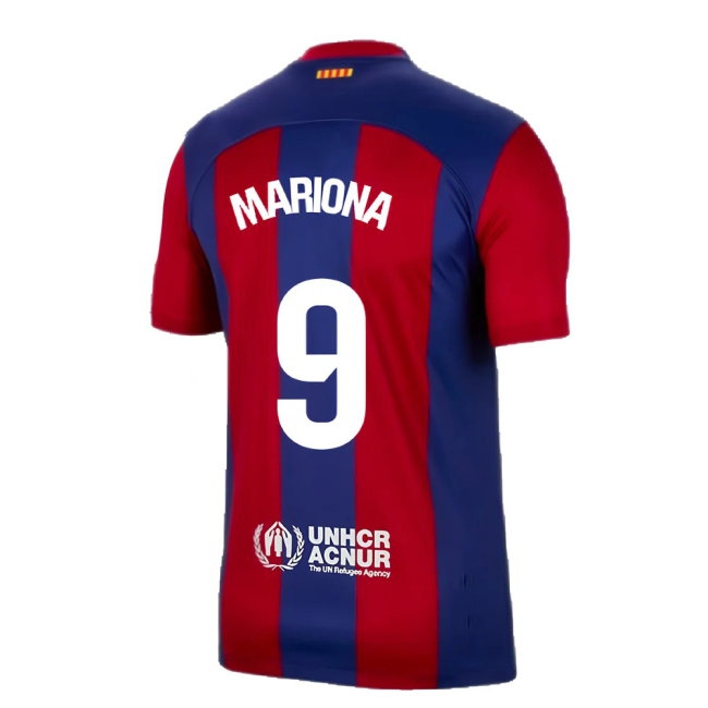 2023-2024 Barcelona Home Shirt (Mariona 9) — Shop Now