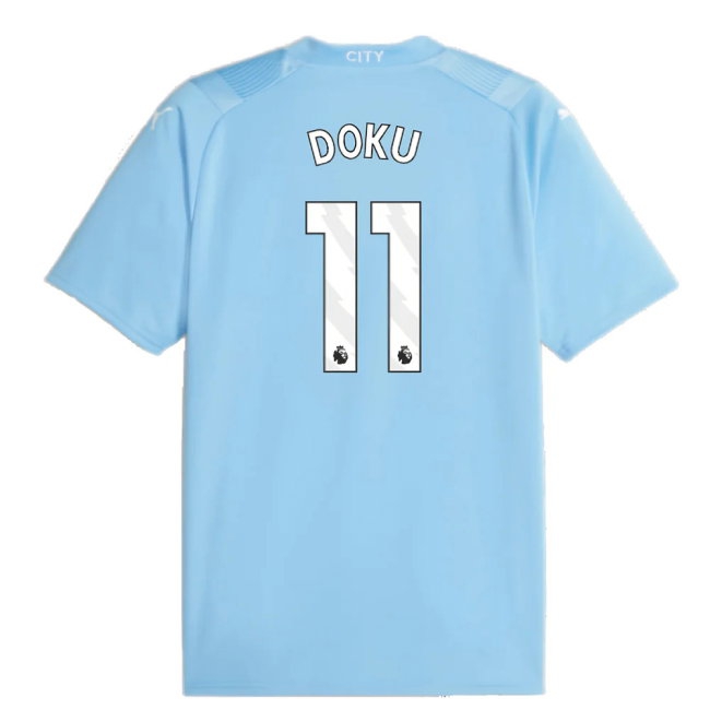 2023-2024 Man City Home Shirt (Doku 11) — Shop Now