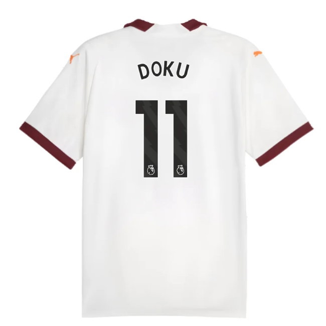 2023-2024 Man City Away Shirt (Doku 11) — Shop Now