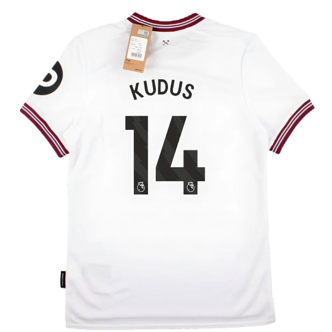 2023-2024 West Ham United Away Shirt (Kudus 14) — Shop Online