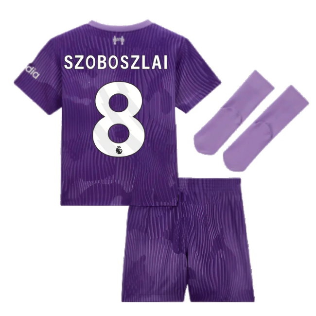 2023-2024 Liverpool Third Baby Kit (Szoboszlai 8) — Buy Now