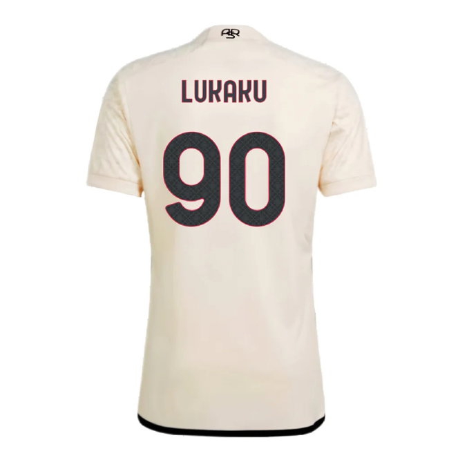 2023-2024 Roma Away Shirt (LUKAKU 90) — Buy Online