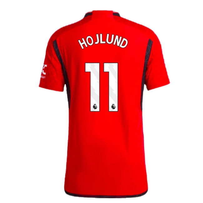 2023-2024 Man Utd Player Version Home Shirt (Hojlund 11) — Shop Online