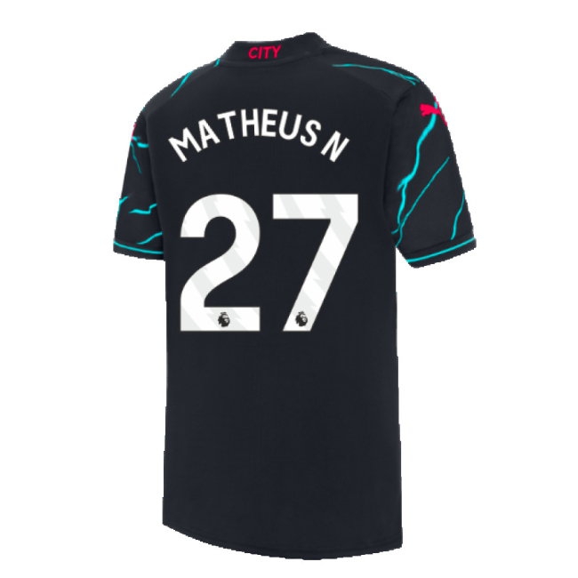 2023-2024 Man City Third Mini Kit (Matheus N 27) — Shop Online