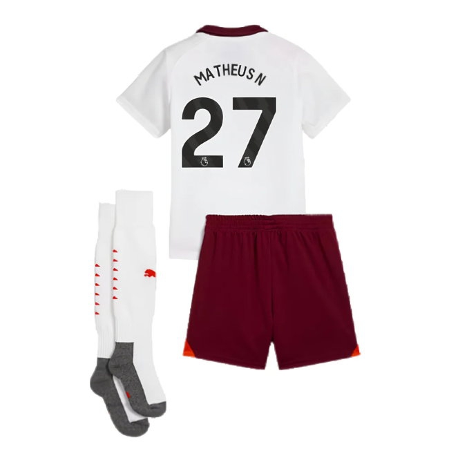 2023-2024 Man City Away Mini Kit (Matheus N 27) — Shop Now