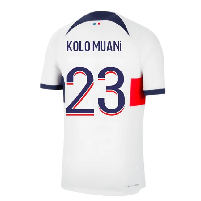 2023-2024 PSG Away Shirt (Kolo Muani 23) — Buy Now