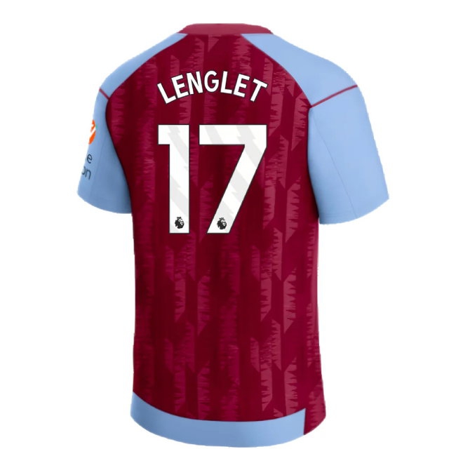 2023-2024 Aston Villa Home Shirt (Lenglet 17) — Shop Online