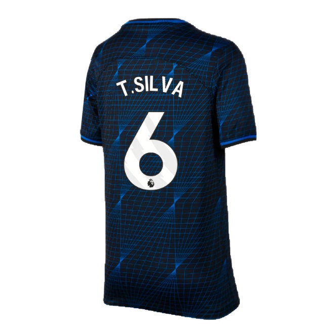 2023-2024 Chelsea Away Shirt (Kids) (T.SILVA 6) — Buy Online