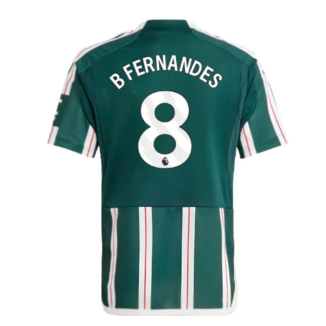 2023-2024 Man Utd Away Shirt (Kids) (B Fernandes 8) — Buy Online