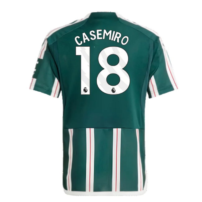 2023-2024 Man Utd Away Shirt (Kids) (Casemiro 18) — Shop Online