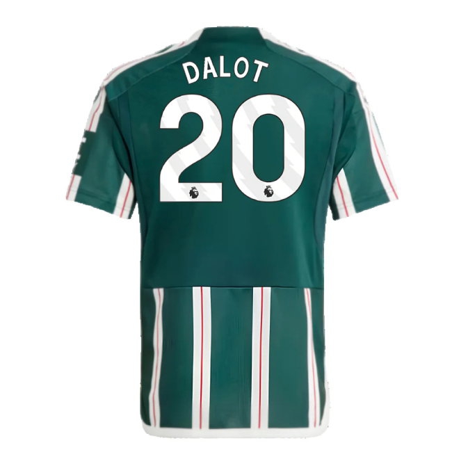 2023-2024 Man Utd Away Shirt (Kids) (Dalot 20) — Buy Online
