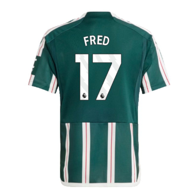 2023-2024 Man Utd Away Shirt (Kids) (Fred 17) — Shop Online