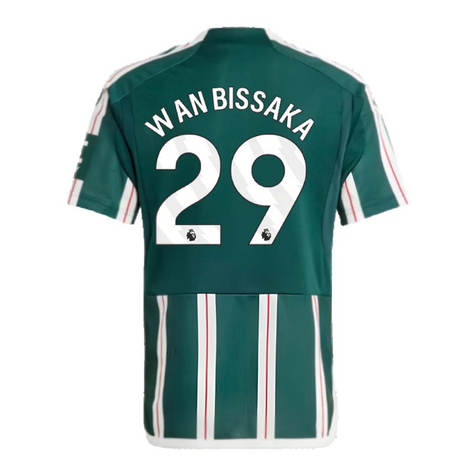 2023-2024 Man Utd Away Shirt (Kids) (Wan Bissaka 29) — Buy Online