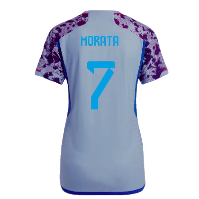 2023-2024 Spain Player Version Away Jersey - Ladies (Morata 7) — Buy Now