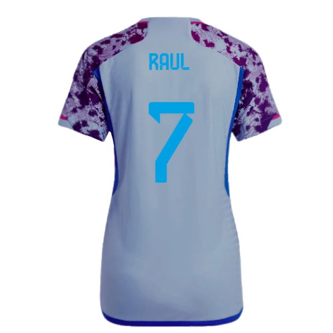 2023-2024 Spain Player Version Away Jersey - Ladies (Raul 7) — Buy Now