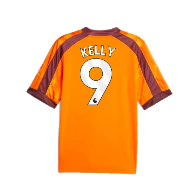 2023-2024 Manchester City eSports Jersey (Orange) (Kelly 9) — Shop Online