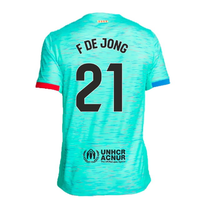2023-2024 Barcelona Third Shirt (F De Jong 21) — Buy Online