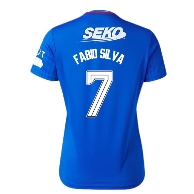 2023-2024 Rangers Home Shirt (Ladies) (Fabio Silva 7) — Shop Online