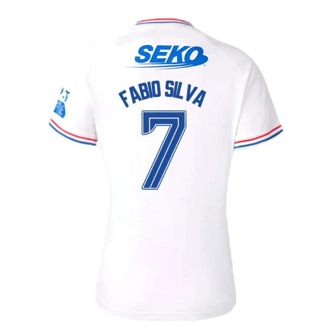 2023-2024 Rangers Away Shirt (Ladies) (Fabio Silva 7) — Buy Online