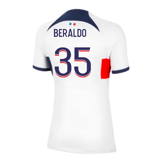 2023-2024 PSG Away Shirt (Womens) (Beraldo 35) — Buy Now