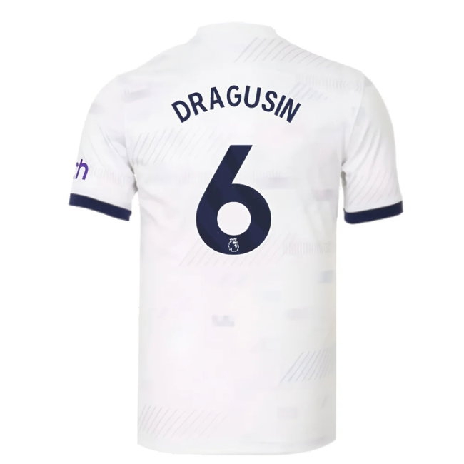 2023-2024 Tottenham Hotspur Home Shirt (Dragusin 6) — Shop Online