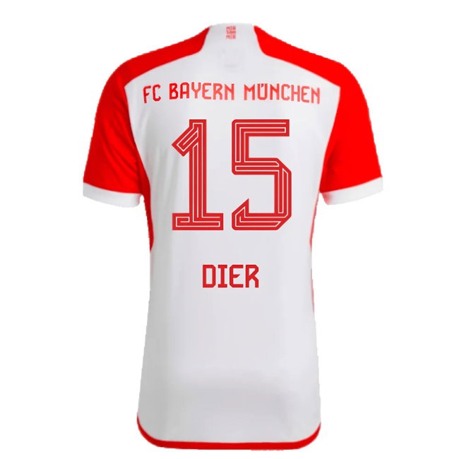 2023-2024 Bayern Munich Home Shirt (Dier 15) — Shop Now