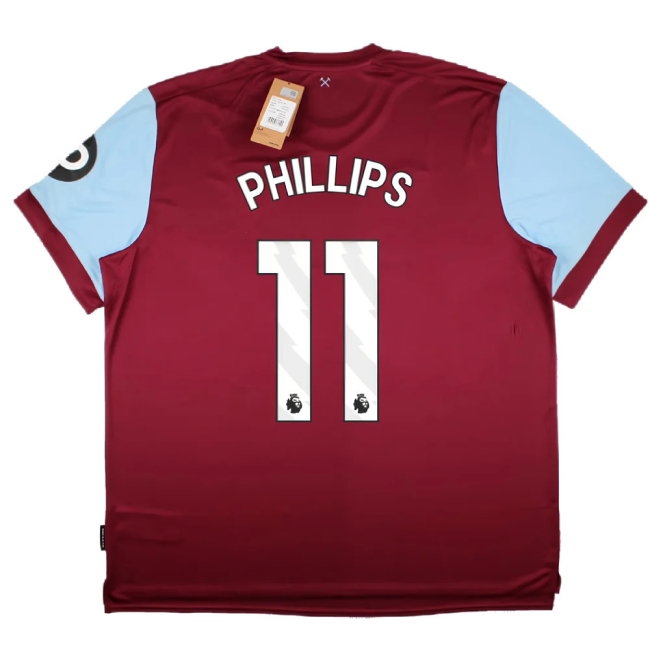 2023-2024 West Ham United Home Shirt (Phillips 11) — Shop Online