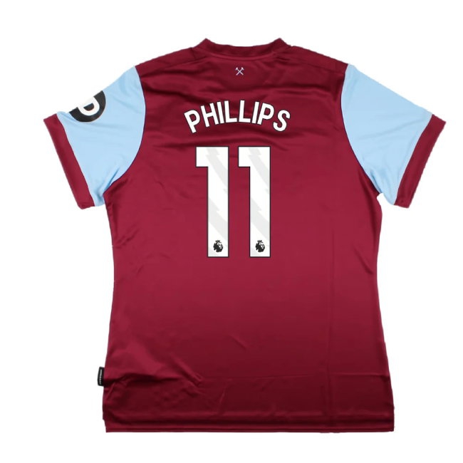 2023-2024 West Ham United Home Shirt (Womens) (Phillips 11) — Shop Online