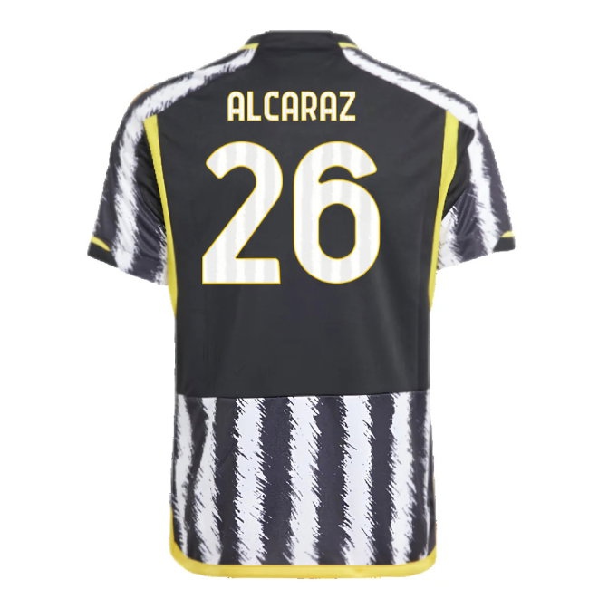 2023-2024 Juventus Home Shirt (Kids) (Alcaraz 26) — Shop Now
