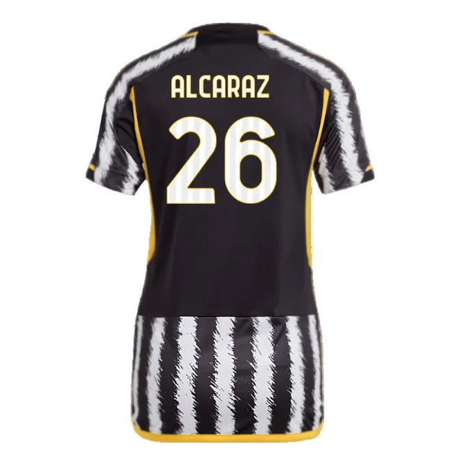 2023-2024 Juventus Home Shirt (Ladies) (Alcaraz 26) — Shop Now