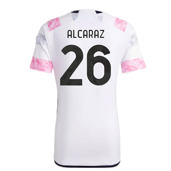 2023-2024 Juventus Away Shirt (Alcaraz 26) — Shop Now
