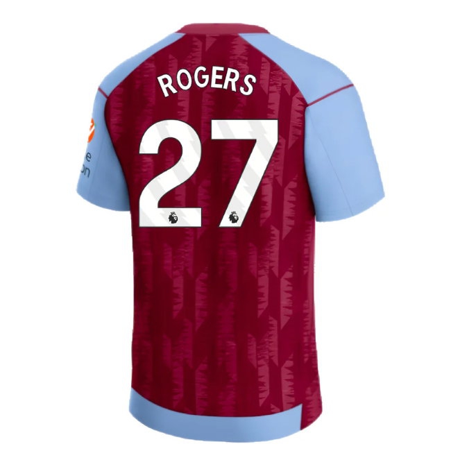 2023-2024 Aston Villa Home Shirt (Rogers 27) — Shop Online