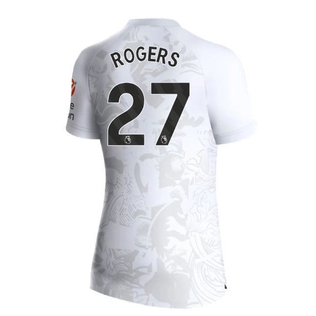 2023-2024 Aston Villa Away Shirt (Womens) (Rogers 27) — Shop Online