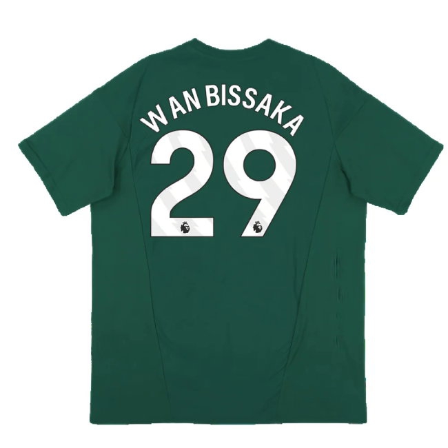 2023-2024 Man Utd Training Tee (Green) (Wan Bissaka 29) — Buy Online