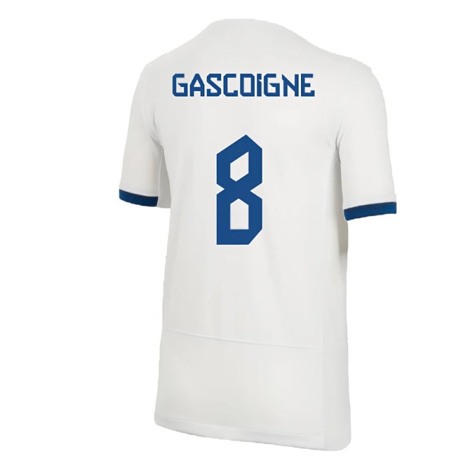 2022-2023 England Away Shirt (Gascoigne 8) — Shop Online