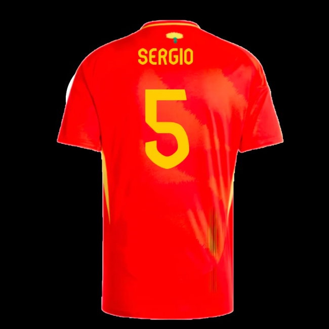 2024-2025 Spain Home Shirt (Sergio 5) — Buy Online
